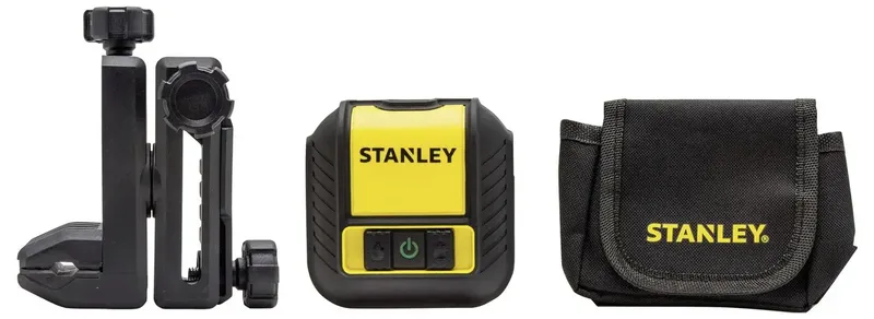 Kreuzlinienlaser Cubix grün 16m LK2 +/-4° m.Halter u. Tasche Kreuzlinienlaser grüner Laser, inkl. Tasche, selbstnivellierend Reichweite (max.): 16 m de Stanley – image du produit 3 sur 3