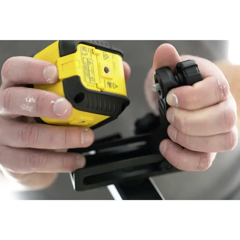 Kreuzlinienlaser Cubix grün 16m LK2 +/-4° m.Halter u. Tasche Kreuzlinienlaser grüner Laser, inkl. Tasche, selbstnivellierend Reichweite (max.): 16 m de Stanley – image du produit 2 sur 3