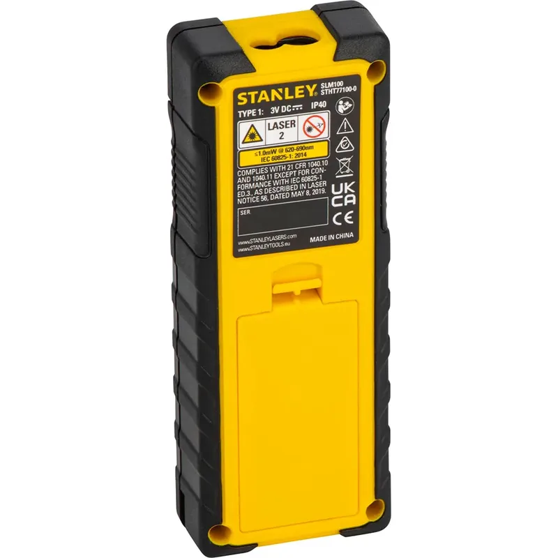 Laserafstandsmeter SLM100 - 30m - Elektra-Meetapparatuur - Lasers - 1 Stuk(s) by Stanley – product image 3 of 3