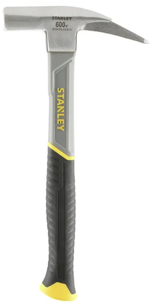 Latthammer 600g Fiberglaskern gerau. Bahn,magnet.Nagelhalter STHT0-51312 Latthammer ergonomischer Griff 780 g 1 St. de Stanley – image du produit 3 sur 3