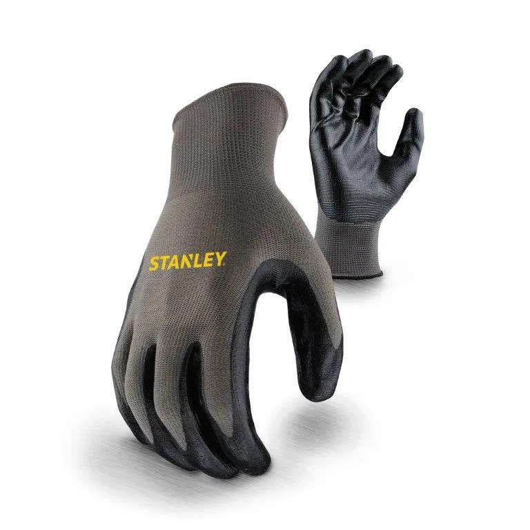 maat 10/L Handschoenen - SMOOTH NITRILE DIPPED GLOVE - SIZE 10 - SY580L by Stanley – product image