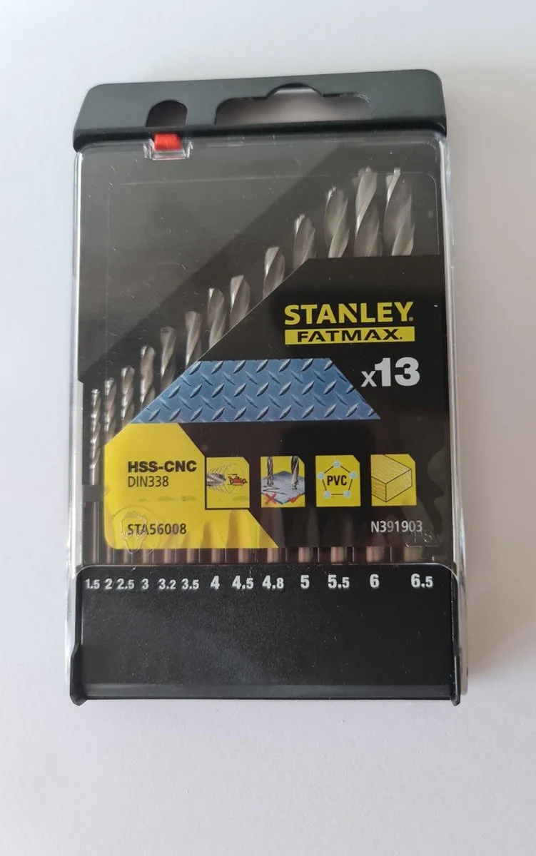 Metaalboren set x13 - STA56008 by Stanley – product image