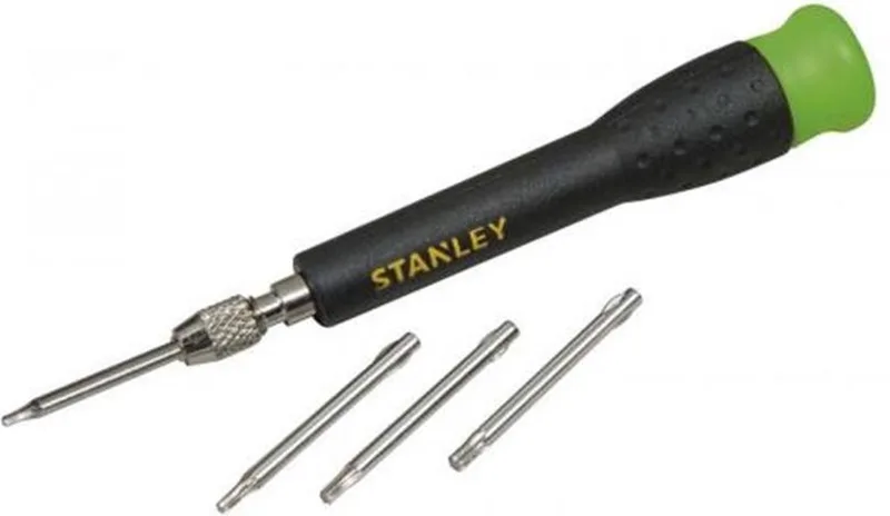 Multibit Precisie Schroevendraaierset (Torx) 4-delig by Stanley, Yellow – product image