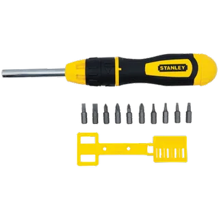 Multibit Schroevendraaier met Ratel by Stanley, Black, Chrome – product image 2 of 2