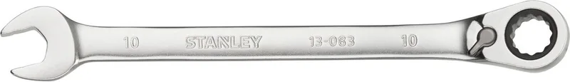 Omkeerbare Ringsteeksleutel met ratel 10mm - Steeksleutel - Sleutelgereedschap - 1 Stuk(s) by Stanley – product image