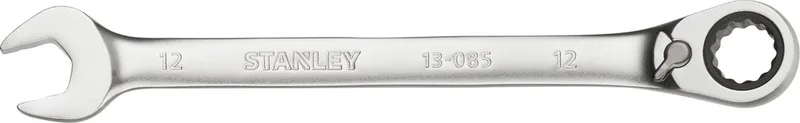 Omkeerbare Ringsteeksleutel met ratel 12mm - Steeksleutel - Sleutelgereedschap - 1 Stuk(s) von Stanley – Produktbild