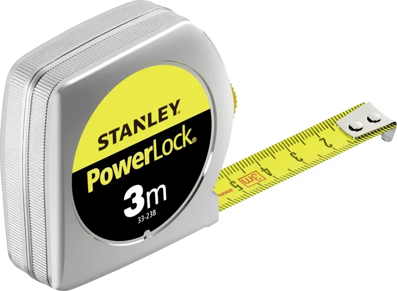 PowerLock® 0-33-238 Maßband 3 m Kunststoff van Stanley – productafbeelding
