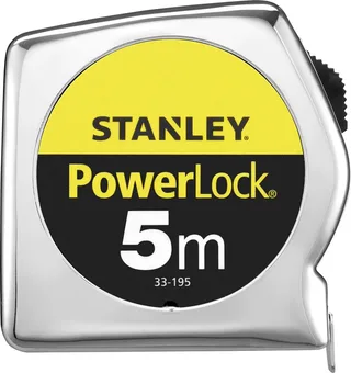 PowerLock® 1-33-195 Maßband 5 m Kunststoff van Stanley – productafbeelding 1 van 6