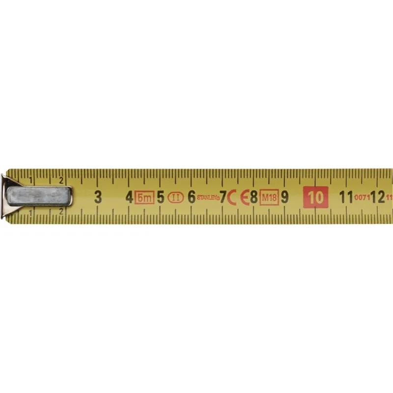 Taschenrollbandmaß PowerLock® L.5m B.19mm mm/cm EGII Ku.Sichtfenster SB von Stanley – Produktbild