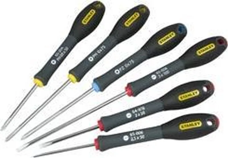 Precisie Schroevendraaierset 6delig de Stanley, Noir – image du produit