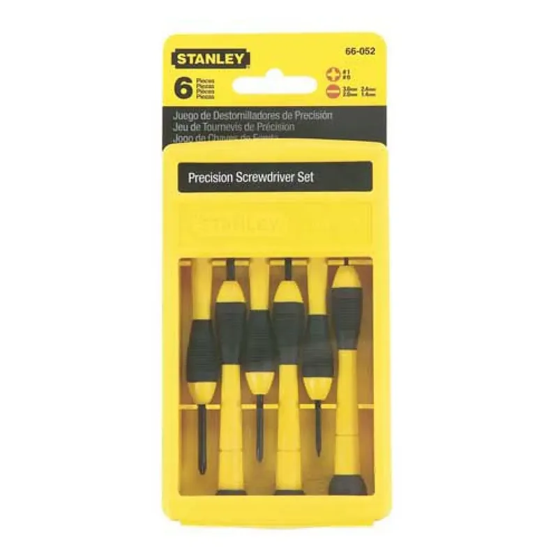 Precision Schroevendraaierset 6 Eenheden by Stanley – product image 1 of 2