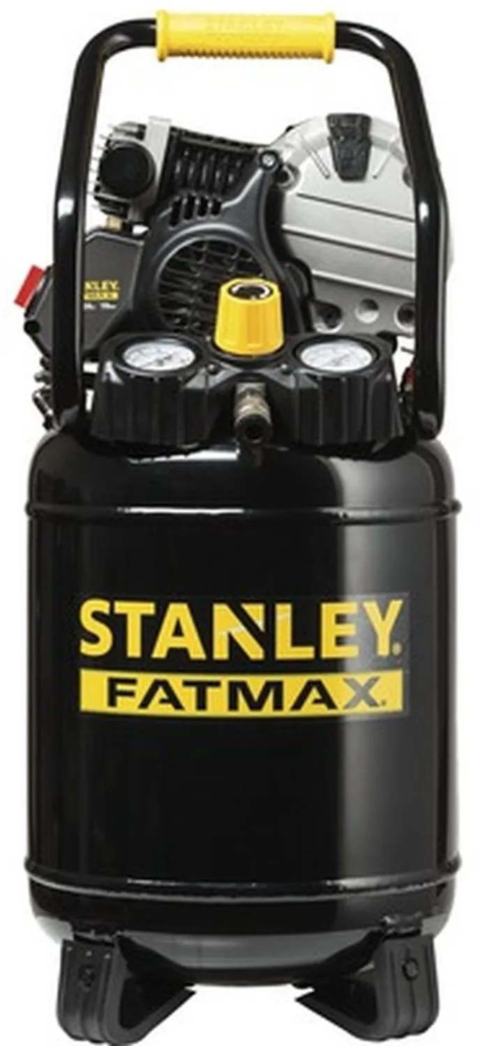Professionele Compressor - Oliegesmeerd - Verticaal - 24 L / 2 pk / 10 bar by Stanley, Black – product image