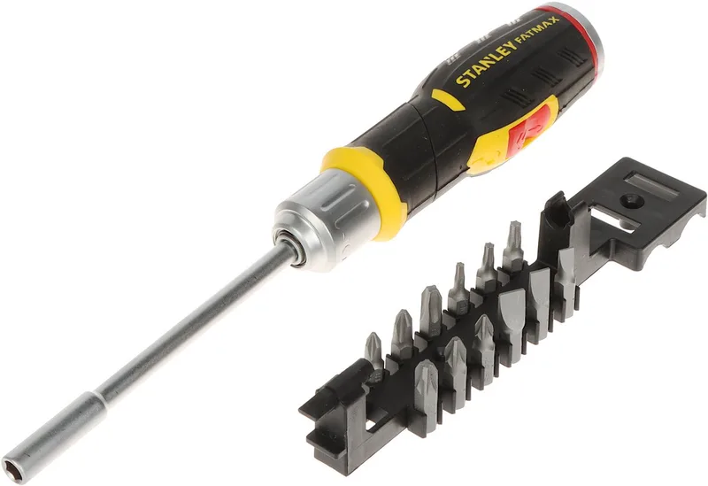 Ratelschroevendraaier Pistoolgreep - 12 Bits by Stanley – product image 1 of 2