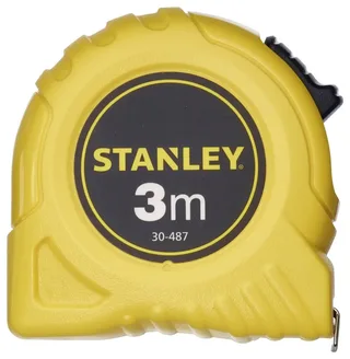 Rollbandmass 3m/13,0mm gelb Kunststoffgehäuse 1-30-487 Maßband 3 m de Stanley – image du produit 2 sur 2