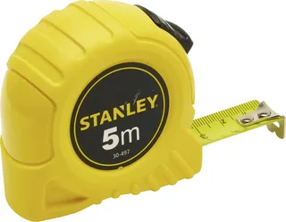 Rollbandmass 5m/19,0mm gelb Kunststoffgehäuse 1-30-497 Maßband 5 m by Stanley – product image 1 of 3