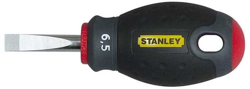 Schroevendraaier Parallel 6,5 X 30mm van Stanley, Zwart – productafbeelding