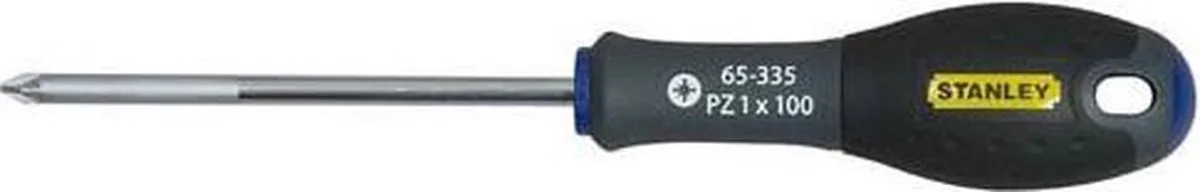 Schroevendraaier Pozidriv PZ1 X 250mm från Stanley, Gul – produktbild