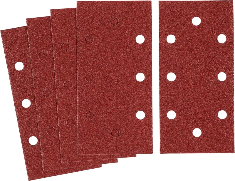 Quick-adjust Perforated 80 Grit 93x190mm Schleifpapierblätter 5 Einheiten von Stanley – Produktbild 1 von 2