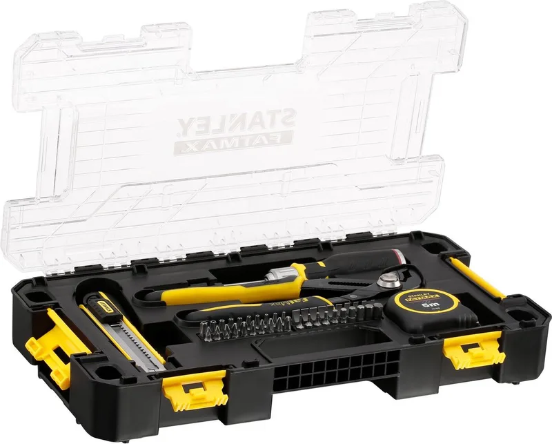 FATMAX STAK Werkzeugset LARGE, 44-teilig von Stanley, Schwarz – Produktbild