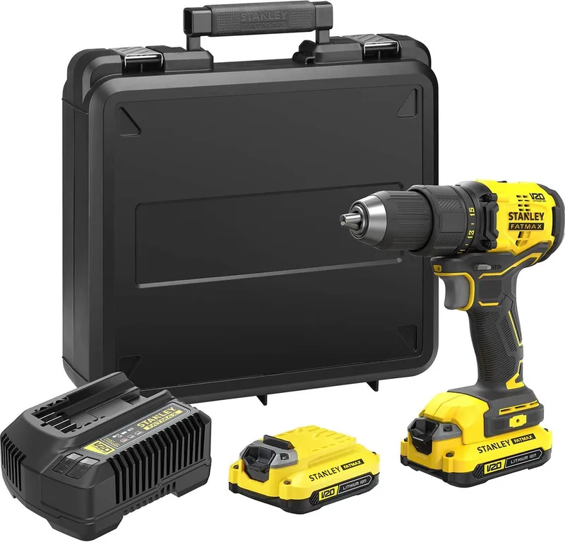 SFMCD710D2K-QW - Accuboormachine - 18V - Brushless - 60 Nm Koppel van Stanley – productafbeelding