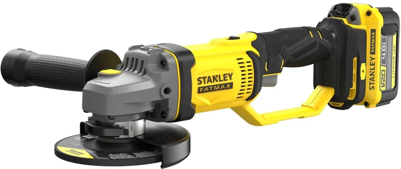 Meuleuse dangle sans fil STANLEY V 20 SFMCG400M2K-QW 125 mm + batterie 18 V 4 Ah de Stanley – image du produit