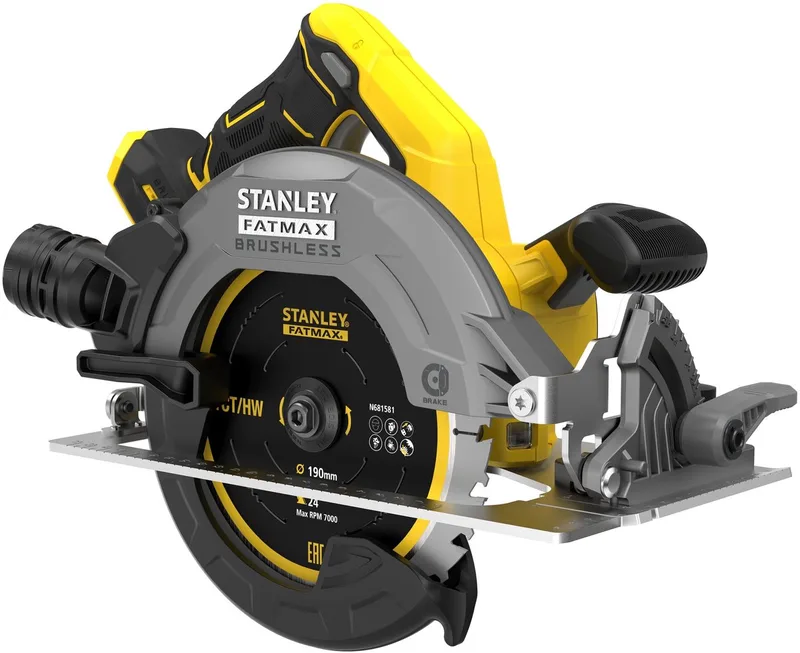 SFMCS550B FATMAX® V20 Accu Cirkelzaag 190mm Brushless 18V Basic Body van Stanley – productafbeelding