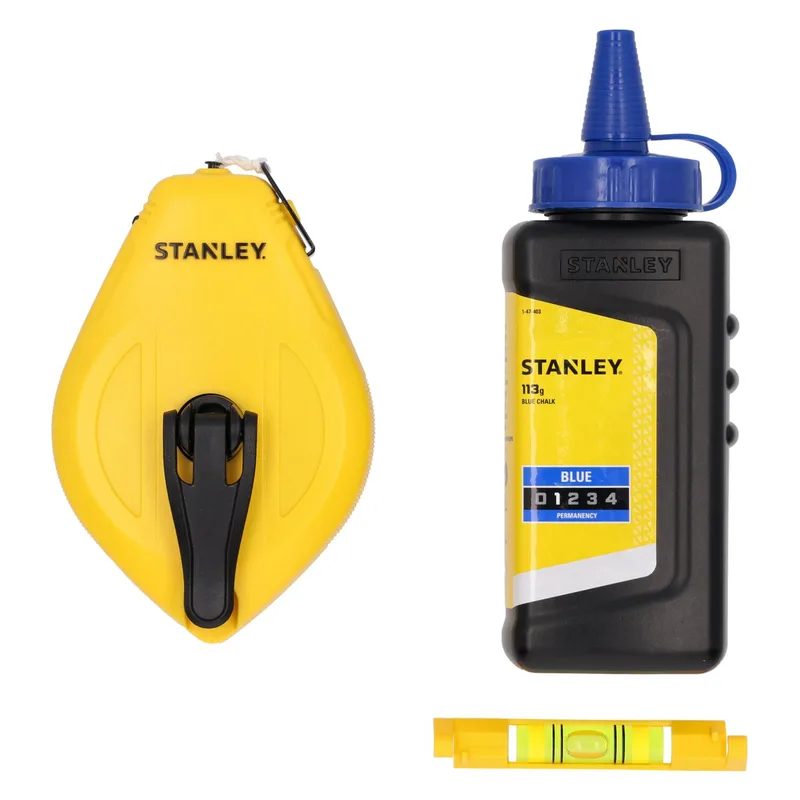 Slaglijnmolenkit (1:1 ABS + blauw + waterpas) - STHT47113-0 by Stanley – product image