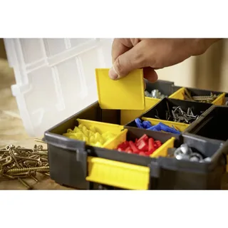 Sortmaster Mini stapelbar, Werkzeugbox van Stanley – productafbeelding 2 van 3
