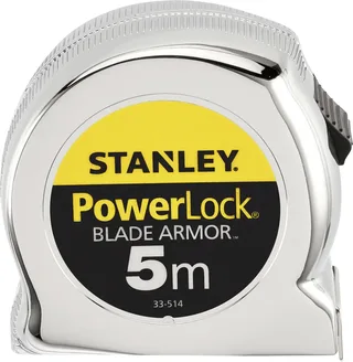 STANLEY 0-33-514 Maßband 5 m Chrom by Stanley – product image 1 of 3
