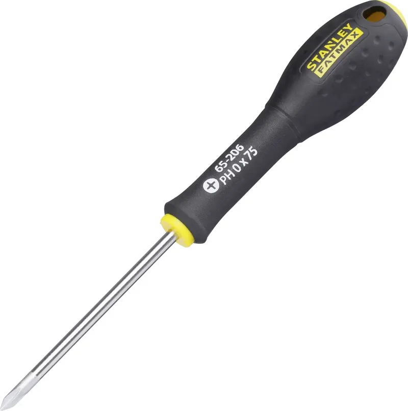 STANLEY 0-65-206 Tournevis cruciforme PH 0 Longueur de la lame: 75 mm de Stanley – image du produit 1 sur 2