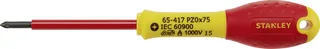 STANLEY 0-65-417 VDE Kreuzschlitz-Schraubendreher PZ 0 Klingenlänge: 75 mm DIN EN 60900 von Stanley – Produktbild 1 von 2