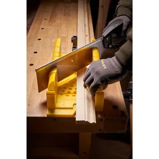 STANLEY 1-20-600 Verstekbak Kunststof met Kapzaag - 220mm van Stanley – productafbeelding 5 van 6