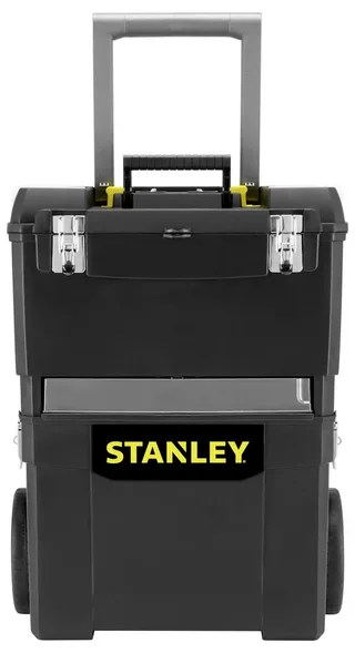 STANLEY 1-93-968 Stanley Mobile Work Centre - Koffer mit Rollen Werkzeugkasten unbestückt Schwarz by Stanley – product image 3 of 3