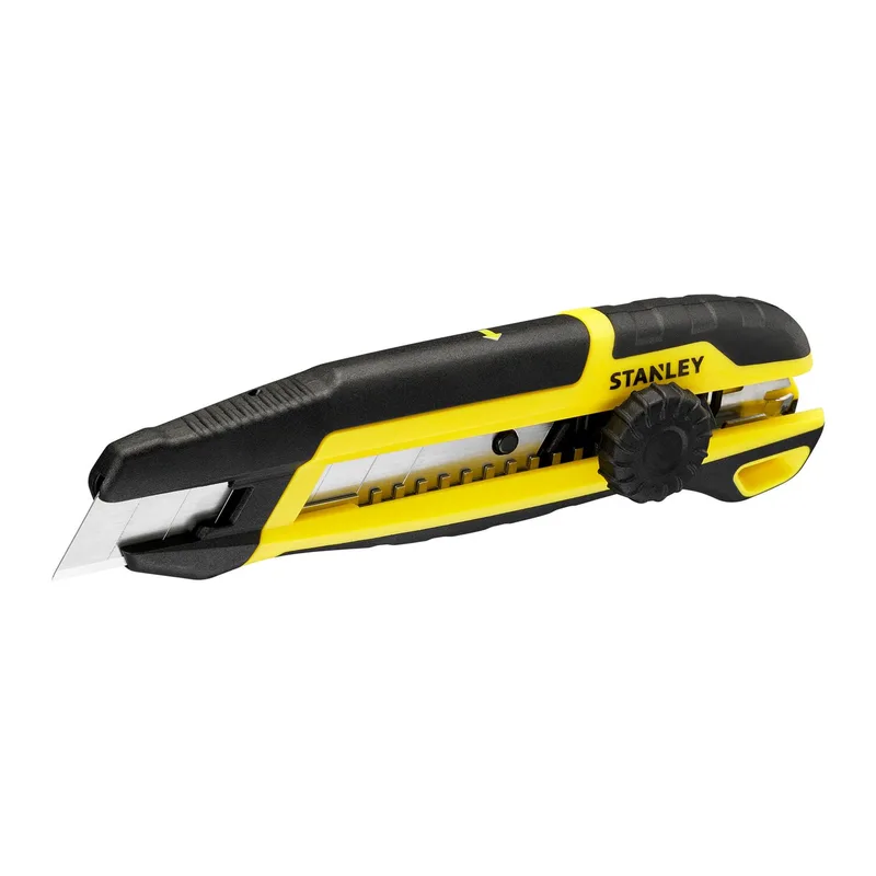 Cutter 18mm mit Feststellrad von Stanley – Produktbild