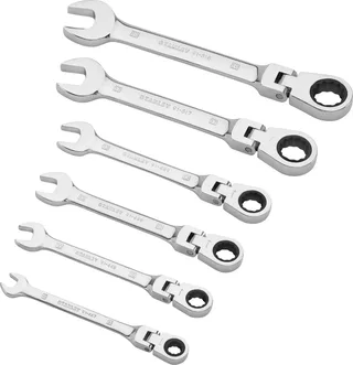 STANLEY 4-91-444 Jeu de clés mixtes Ouverture de clé (métrique) 8 - 19 mm de Stanley – image du produit 1 sur 2