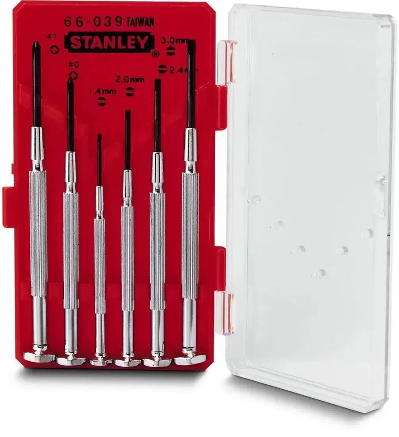 Stanley 6-delig Horlogemakers Schroevendraaierset - 1-66-039 de Stanley – image du produit
