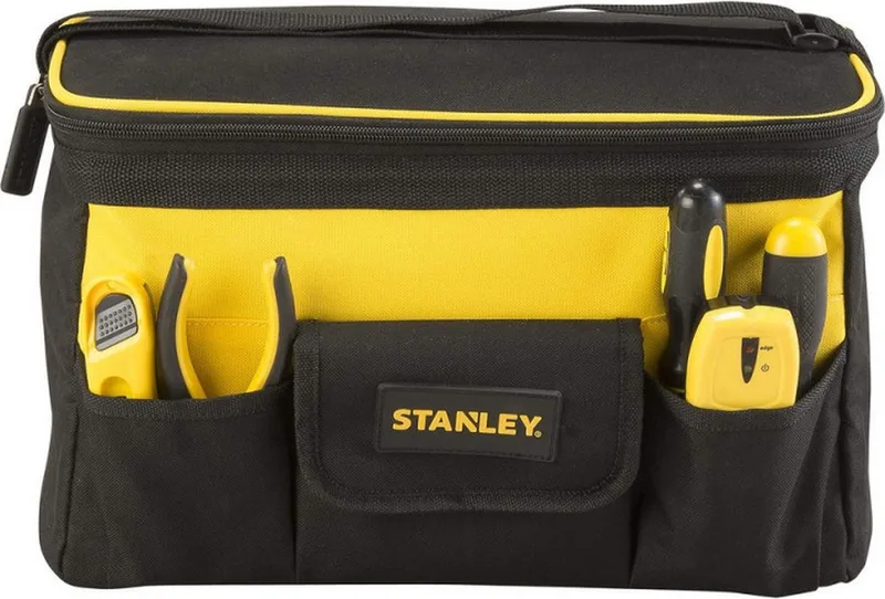 Stanley Gelosten Gereedschapstas 14" (geschenkverpakking) by Stanley, Black – product image 1 of 4