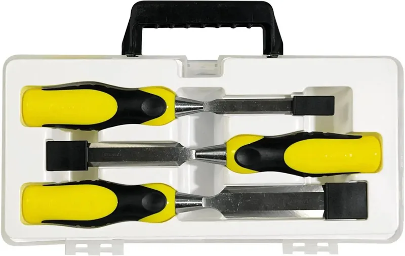 Steekbeitelset Dynagrip 3Dlg. (10.15.20 mm) - 2-16-887 von Stanley – Produktbild 1 von 2