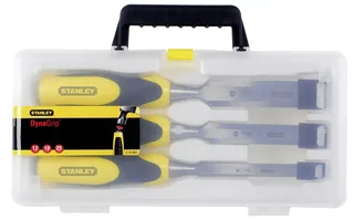 Steekbeitelset Dynagrip 3Dlg. (12.18.25 mm) - 2-16-883 by Stanley – product image 2 of 2