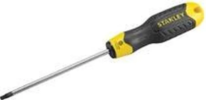 STHT0-65149 Cushiongrip Schroevendraaier Torx TT15X80 mm. by Stanley, Yellow – product image