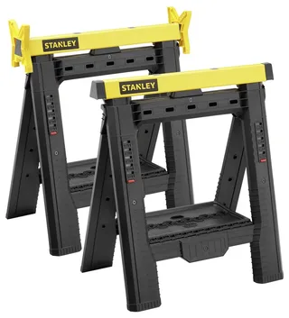 STST1-70559 - 2-zijdig - Verstelbare Zaagbok (paar) by Stanley, Yellow – product image 3 of 3