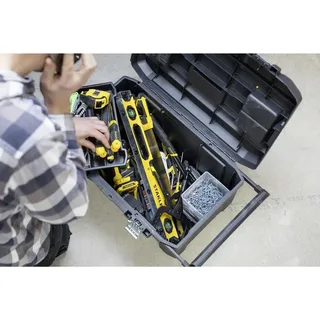 STST1-80150 Werkzeugbox Schwarz de Stanley – image du produit 2 sur 3