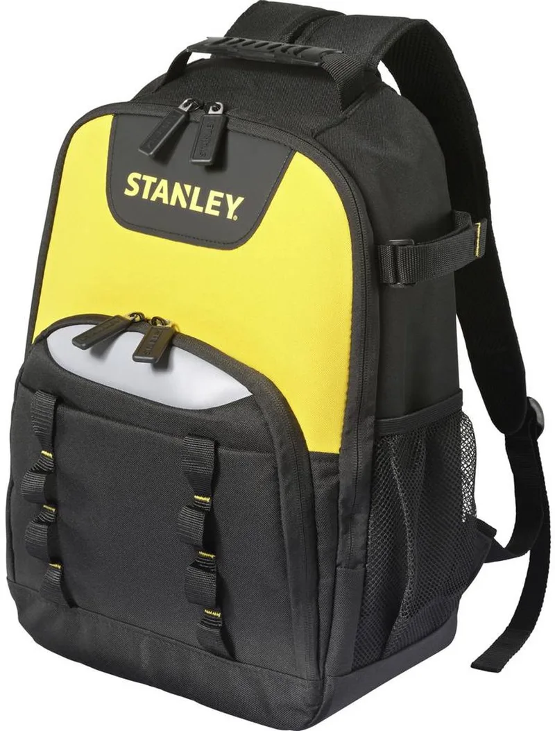 STST515155-8-23 Verktygsryggsäck tom (B x H x D) 360 x 460 x 180 mm von Stanley, Schwarz, Gelb – Produktbild 1 von 3