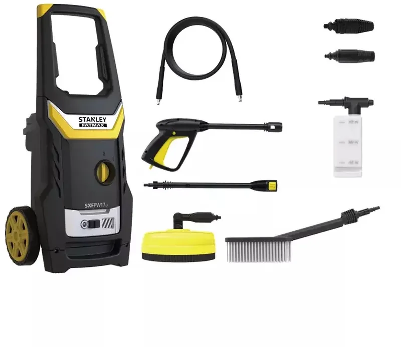 SXFPW17LP-E - Hogedrukreiniger - 1700W - 130 Bar - Patio Cleaner Set fra Stanley – produktbillede