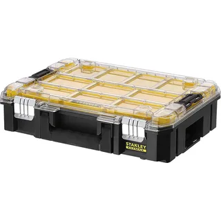 Tstak Organizer Compact - FMST82967-1 van Stanley, Transparant, Geel, Zwart – productafbeelding 2 van 4