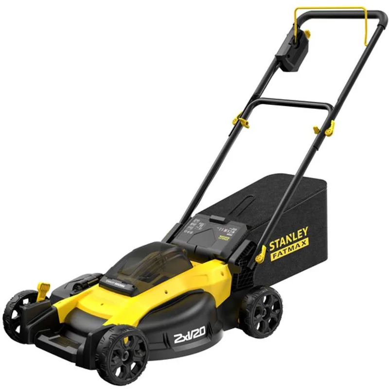 Tuinapparatuur - 18V Accu grasmaaier, maaibreedte 50 cm, zonder accu en oplader SFMCMW2651B-XJ van Stanley – productafbeelding