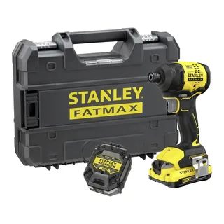 V 20 SFMCF811D1T-QW Akku-Schlagschrauber 170 Nm 18 V Anzahl mitgelieferte Akkus 1 2 Ah Li-Ion inkl. Akku, inkl. Ladegerät von Stanley – Produktbild 1 von 2