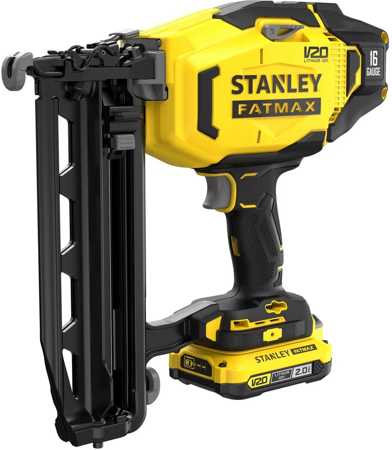 V20 18V Afwerktacker 16G in koffer (met 2x 2.0Ah accu en lader) SFMCN616D2K-QW de Stanley – image du produit