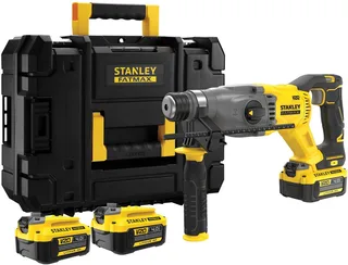 V 20 -Marteau perforateur-burineur sans fil 18 V 4 Ah Li-Ion + 2 batteries, + chargeur de Stanley – image du produit 1 sur 2