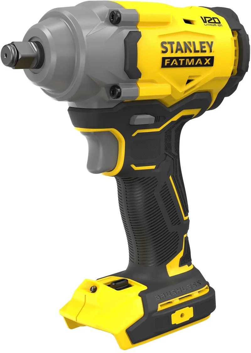 V20 18V Brushless Slagmoersleutel met 1/2" frictiering aansluiting (zonder accu en lader) SFMCF920B-XJ van Stanley – productafbeelding
